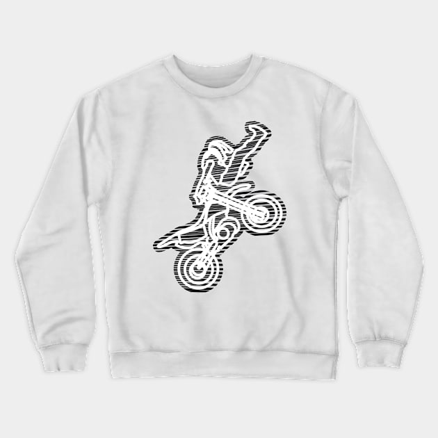 freestyle in the air Crewneck Sweatshirt by bloomroge